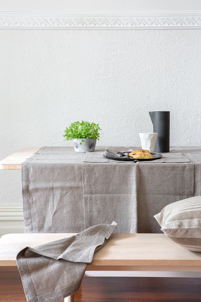 Monk's Cloth Table Linen